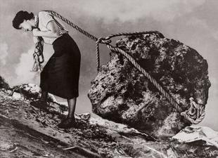 Los sueños del cansancio, de Grete Stern (1950).